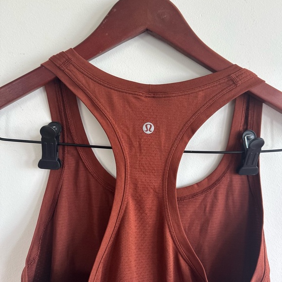 Dark orange lululemon tank top - Picture 2 of 8